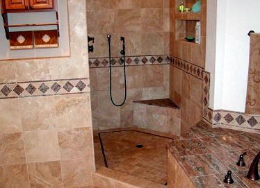  Walk-in Shower Tile